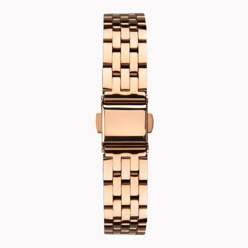 Rose Gold Case With Grey Dial & Rose Gold Tone Bracelet Ladies Watch
