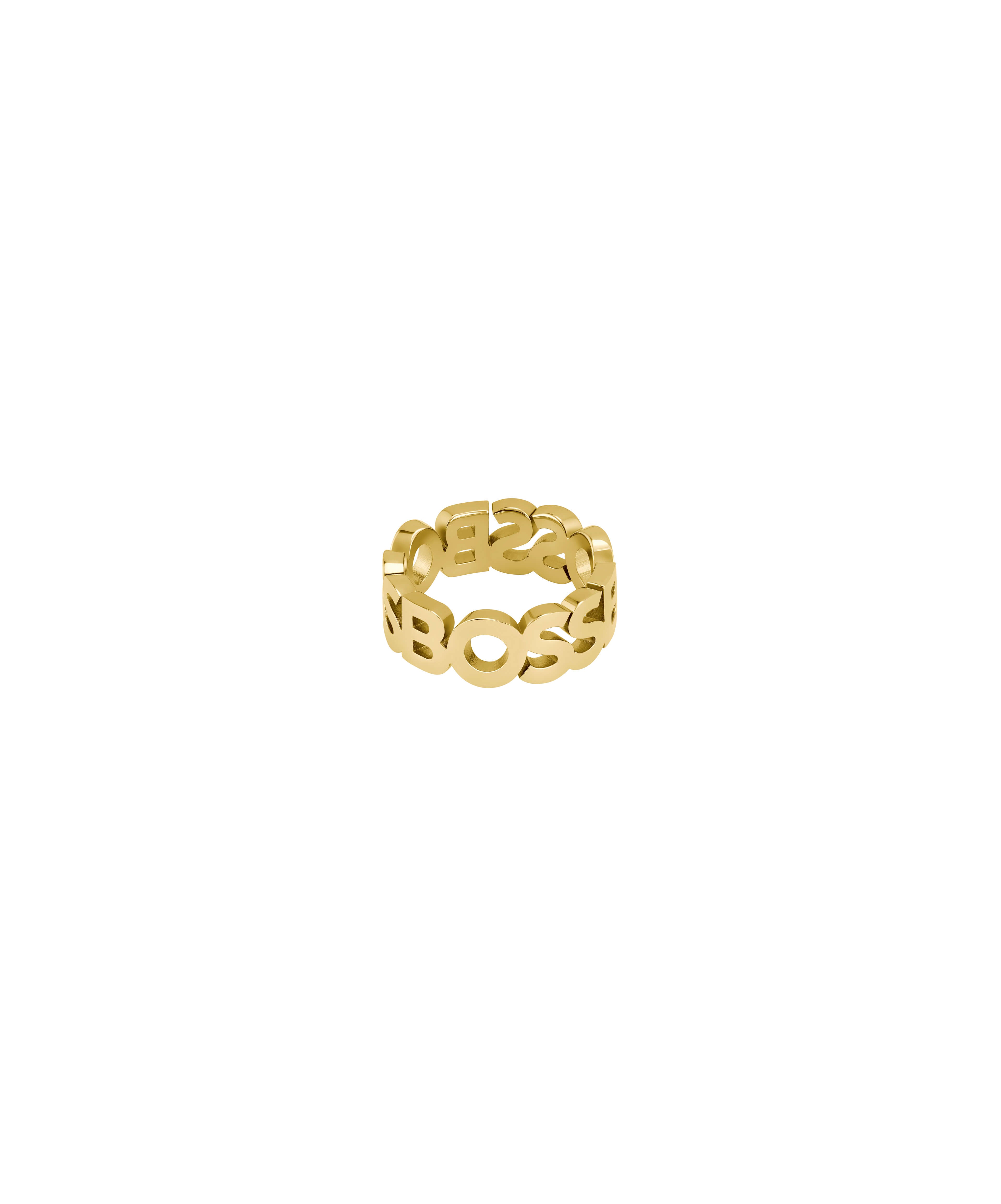 Kassy Gold IP Gents Ring