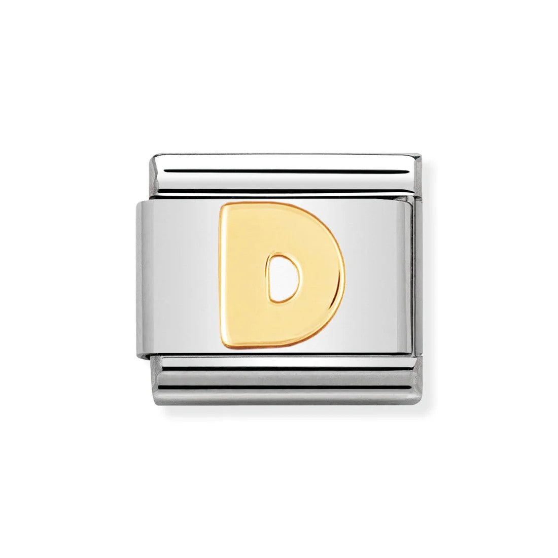 Classic Gold Letter 'D' Link