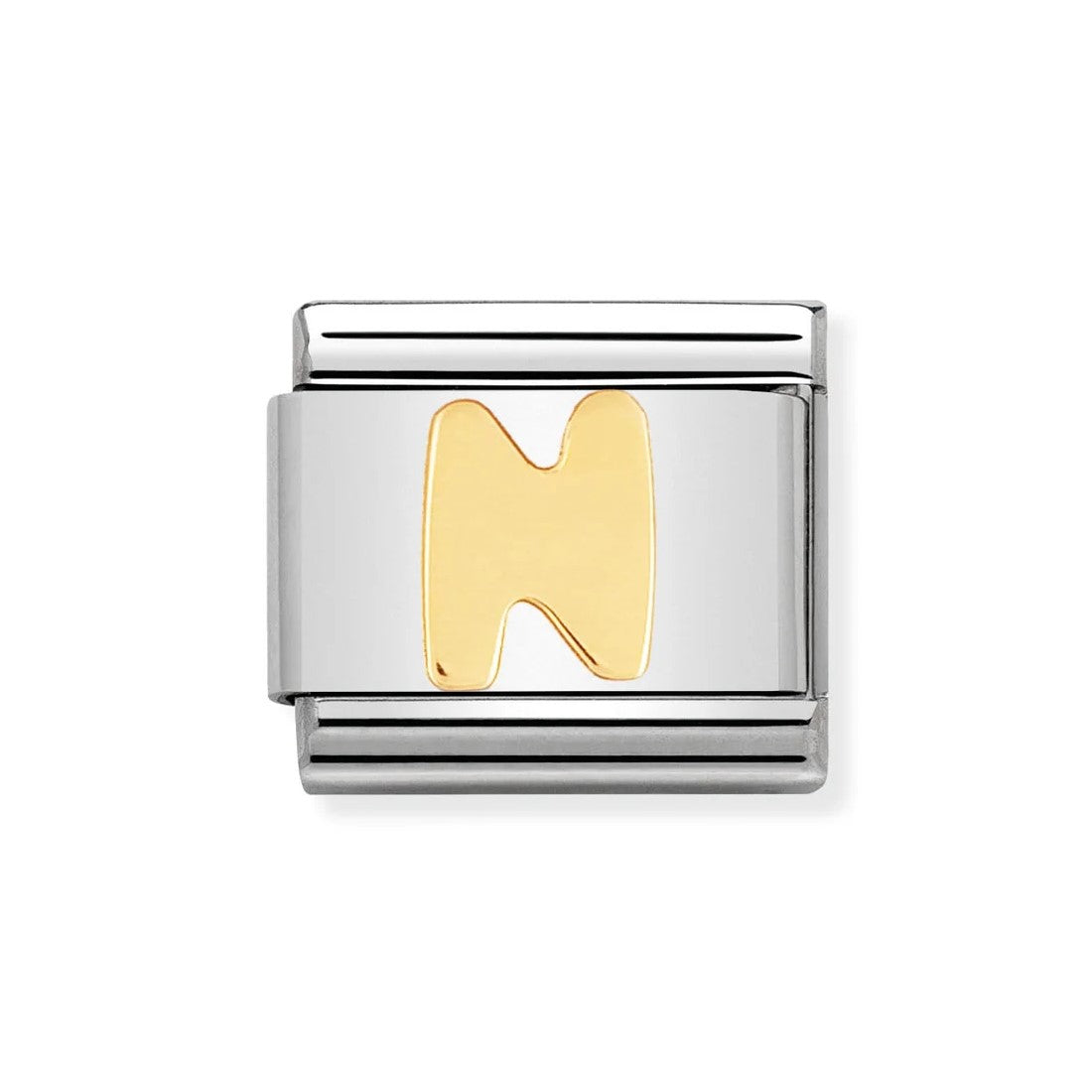 Classic Gold Letter 'N' Link