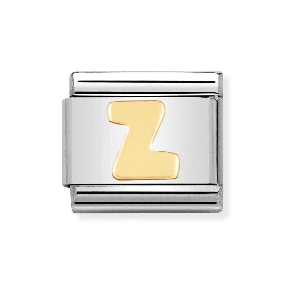 Classic Gold Letter 'Z' Link