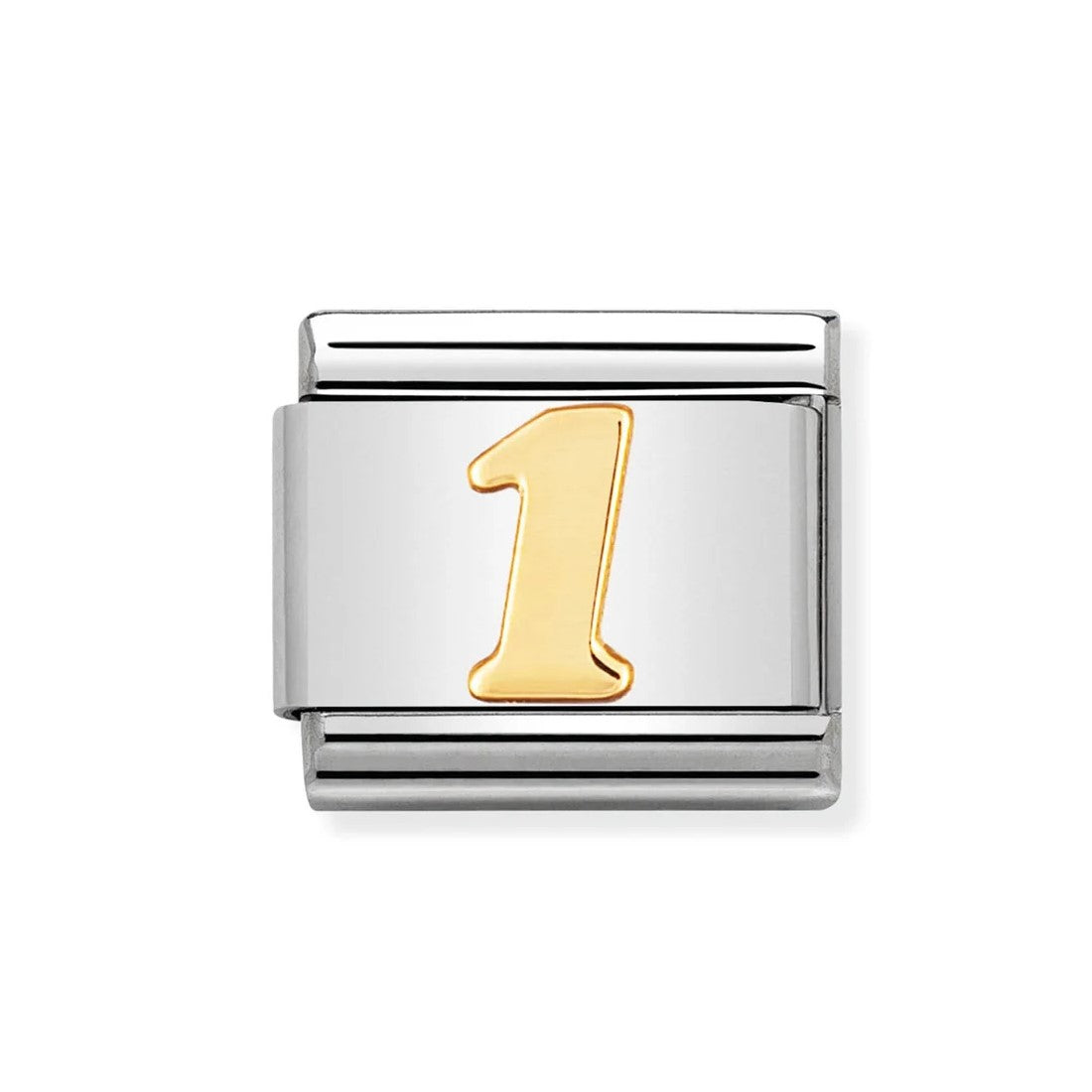 Classic Gold Number '1' Link