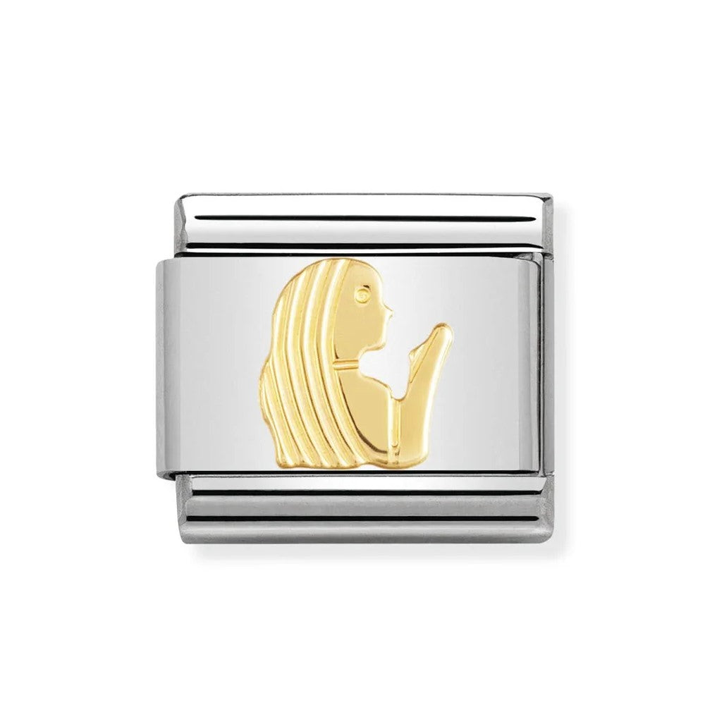 Classic Gold Zodiac Virgo Link
