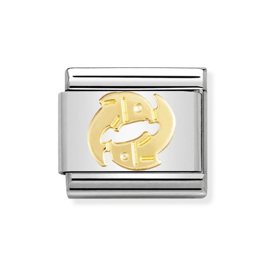 Classic Gold Plated Pisces Link