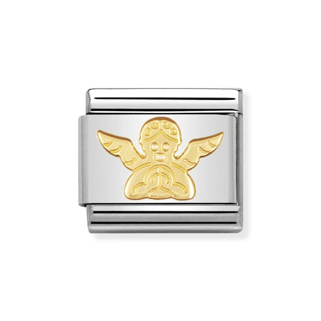 Classic 18ct Gold Angel link