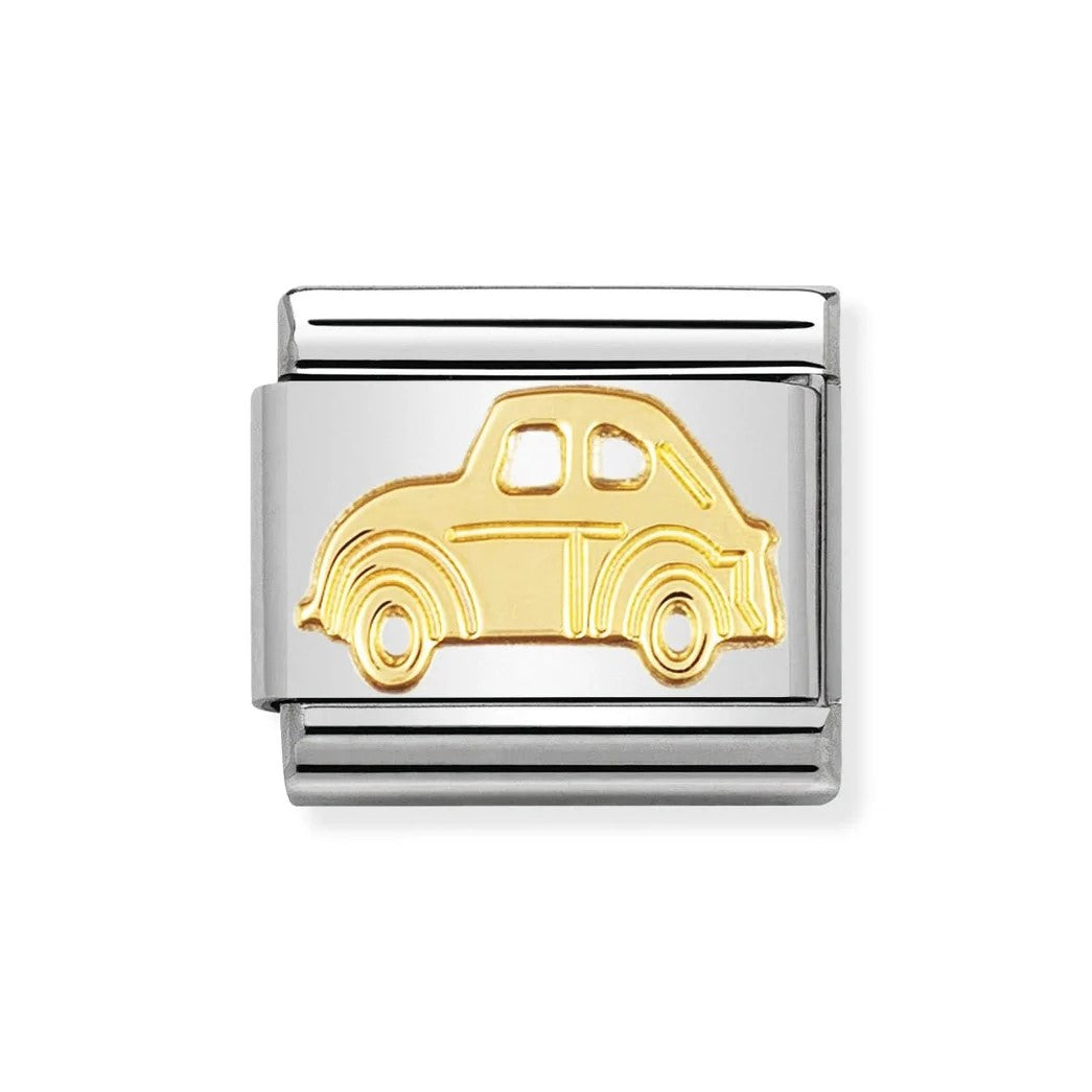 Classic 18ct Gold Car Link