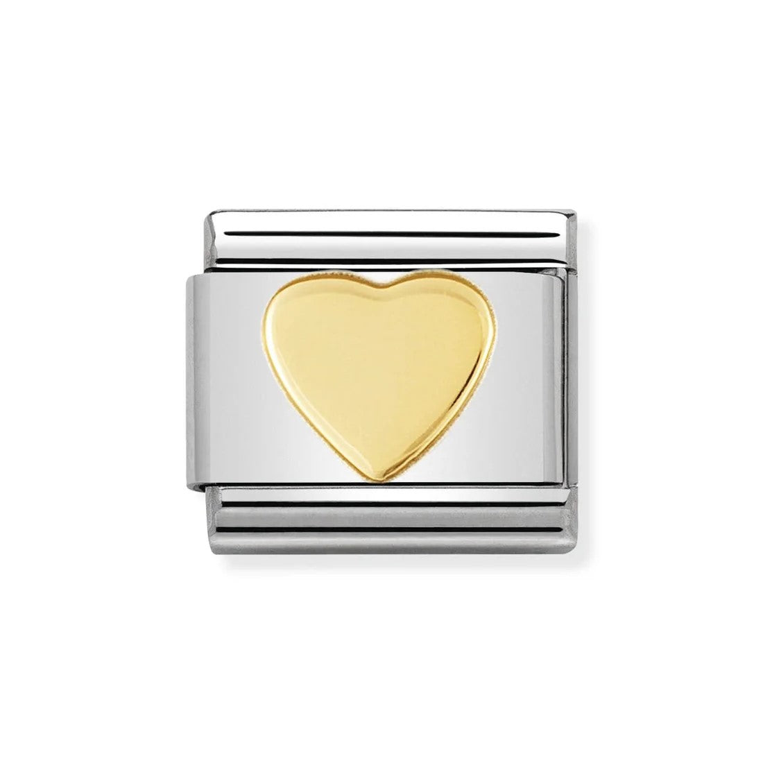 Classic 18ct Gold Heart Link