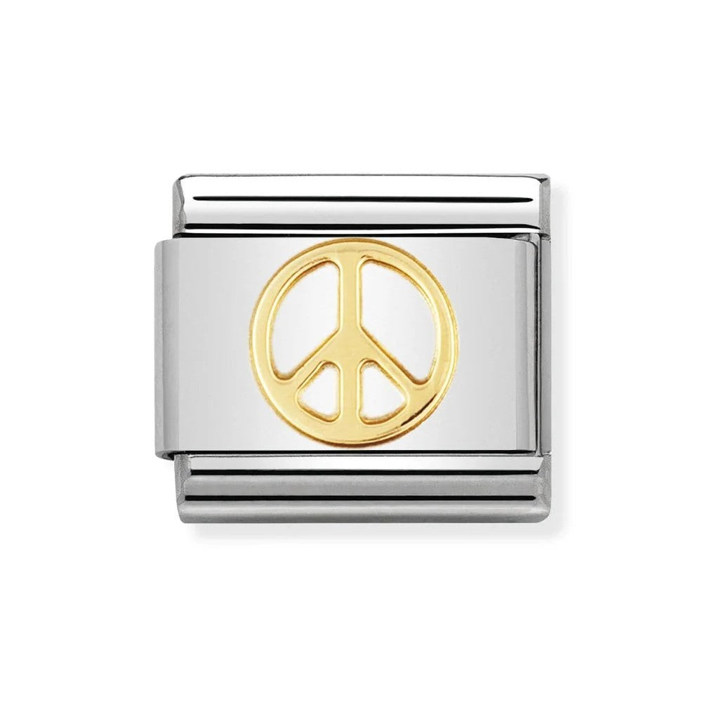 Classic Gold Peace Link