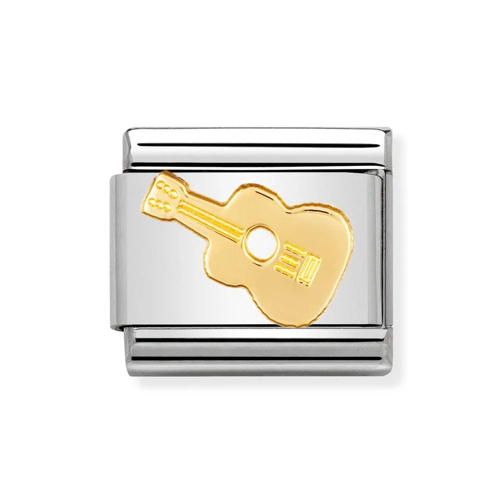 Classic Gold Plate Guitar Link