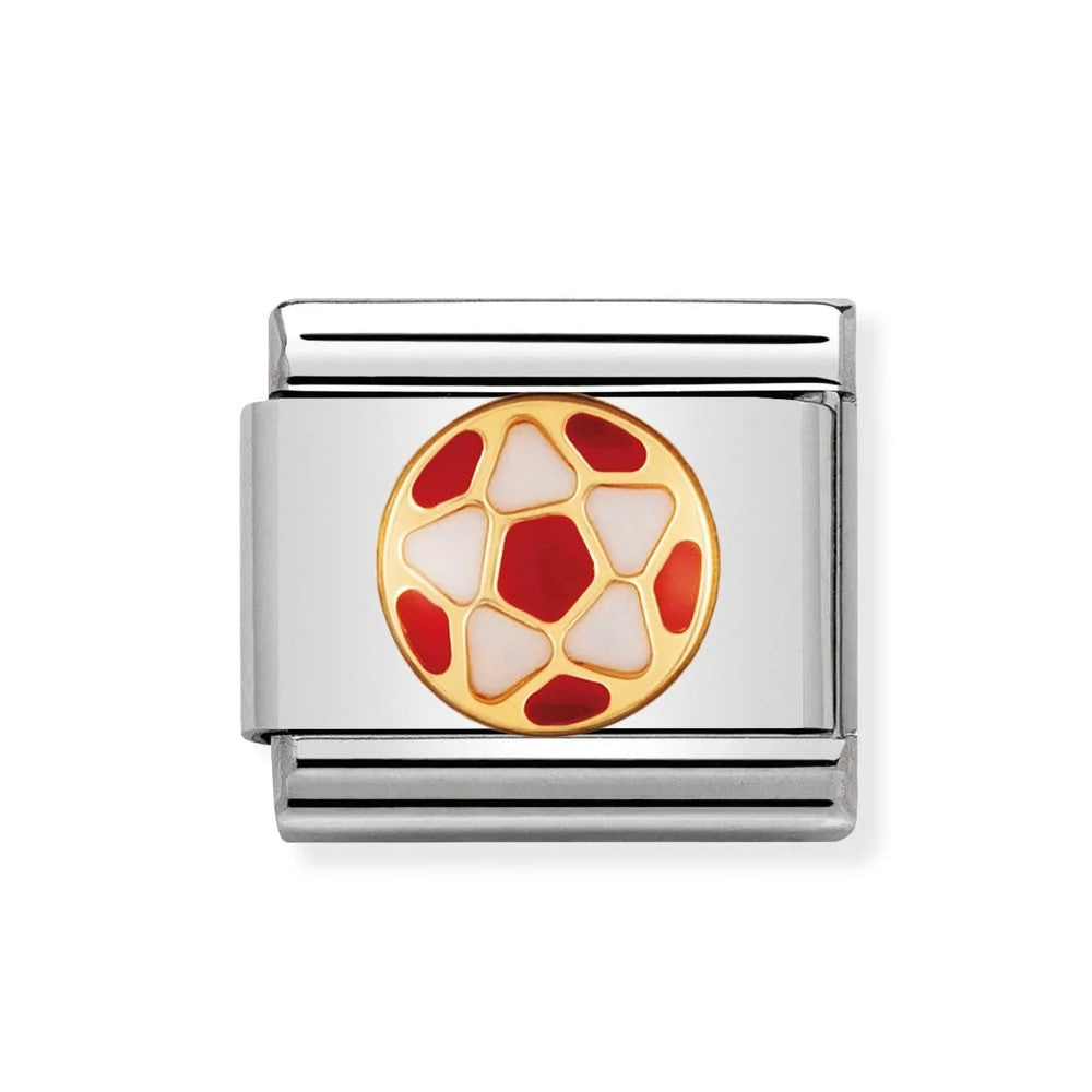 Classic Red & White Football Link