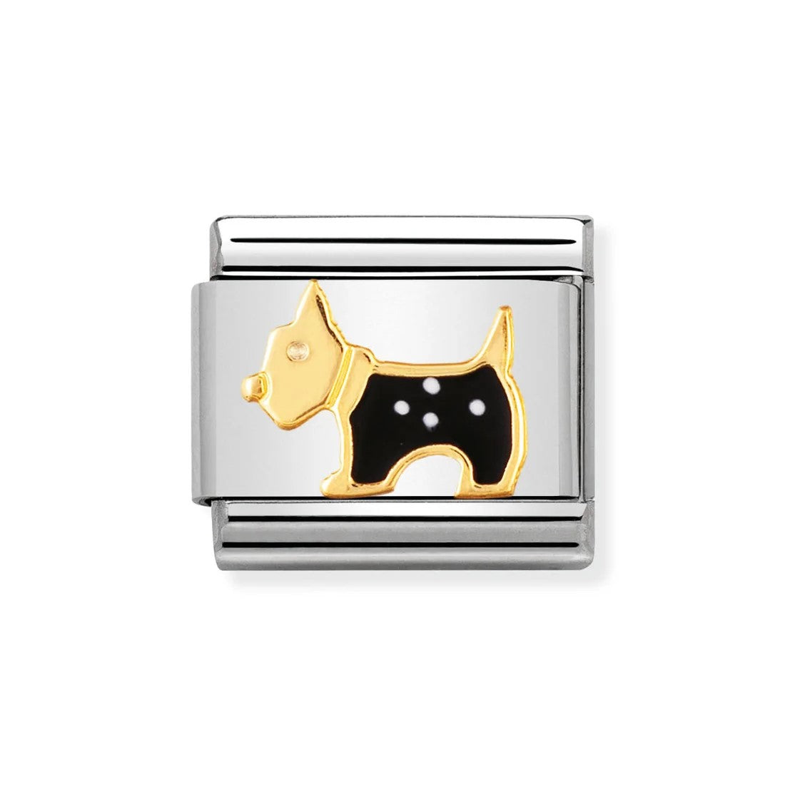 Classic Gold and Black Terrier Dog Link