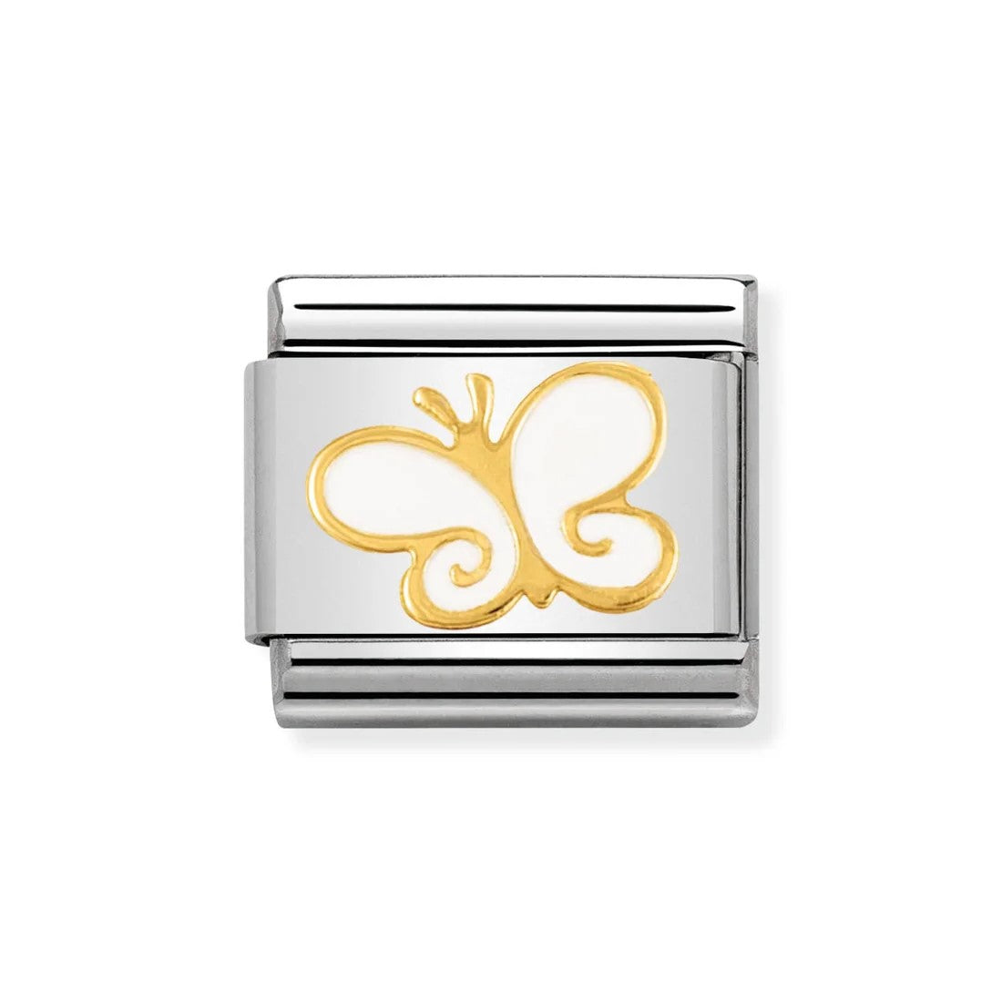 Classic 18ct Gold Butterfly Link
