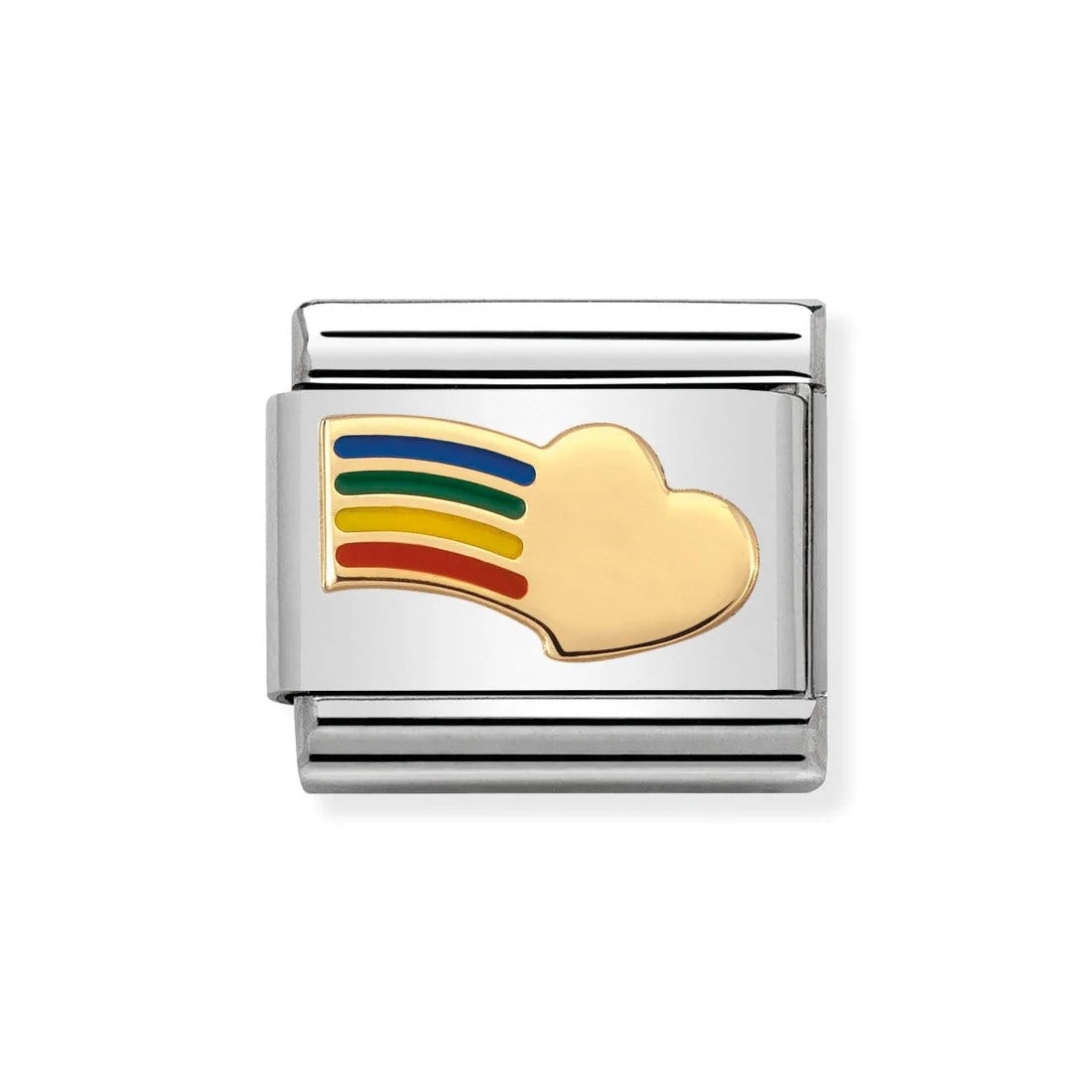 Classic Rainbow Heart Link