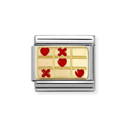 Composable Classic Love Wins Red In 18K Gold & Enamel Charm