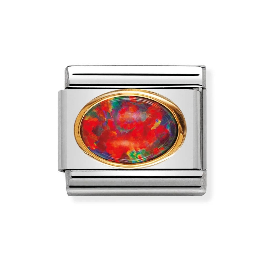Classic Red Opal Set Link