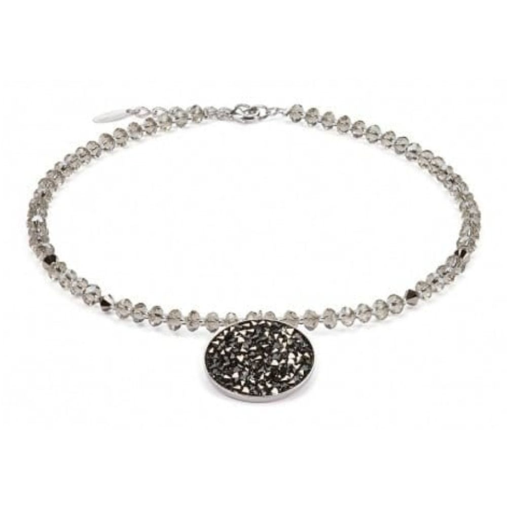 Ladies Crystalized High quality Rhodium Plated Necklace