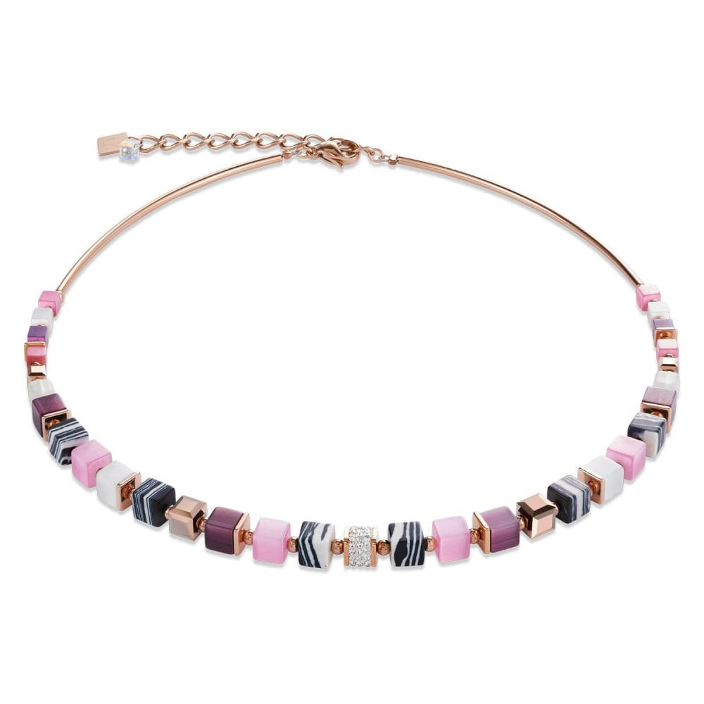 Rose-Purple Necklace
