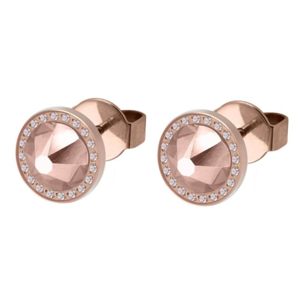 Canino Deluxe (Rg/P) Vintage Rose Ear Stud