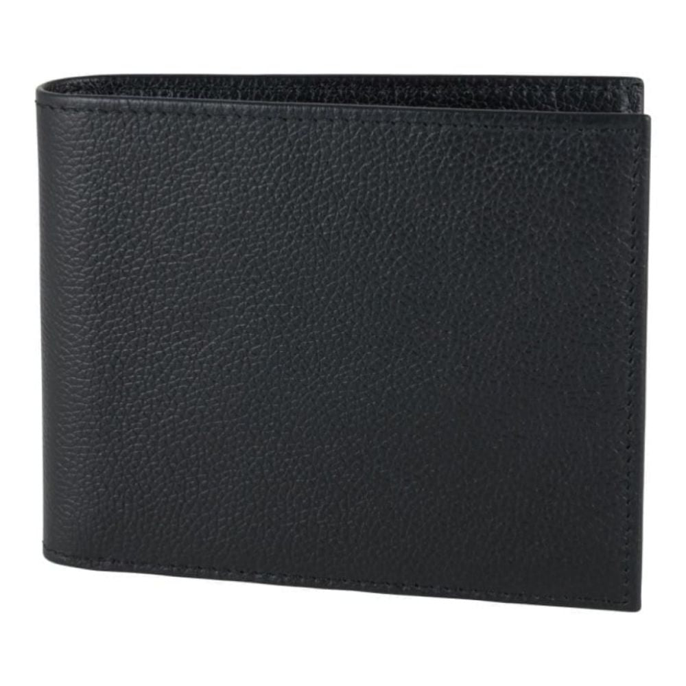 Leather Wallet with Guitar lining -Black