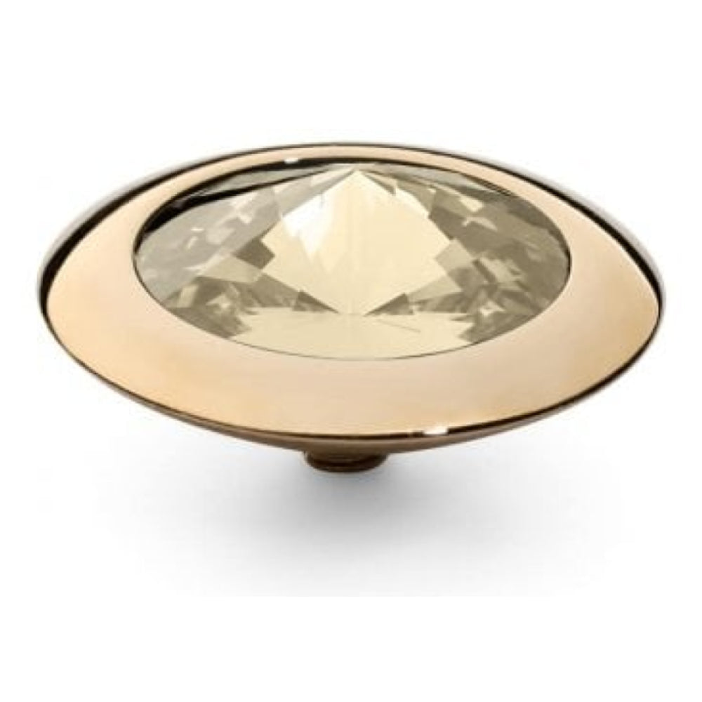 Famosa Gold 16mm Tondo Ring Top Golden Shadow