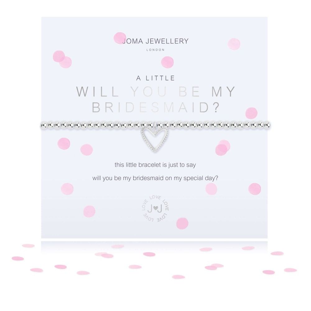 A Little | Will You Be My Bridesmaid | Bracelet | 17.5cm Stretch