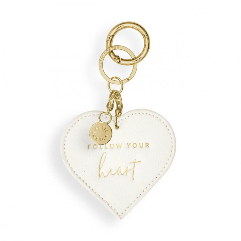 Chain Keyring | Follow Your Heart | Off White