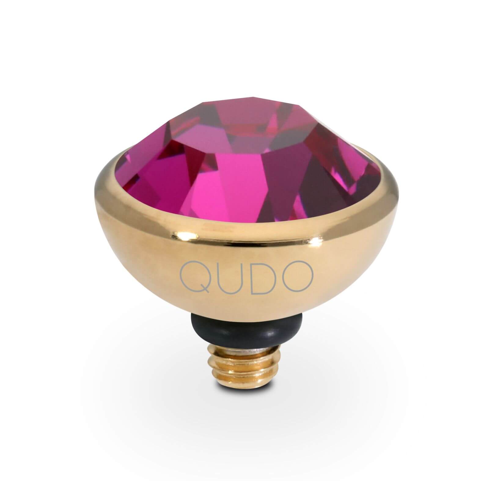 BOTTONE (G/P) 10mm Fuchsia Ring Top