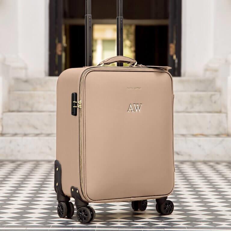Oxford Cabin Suitcase - Soft Tan