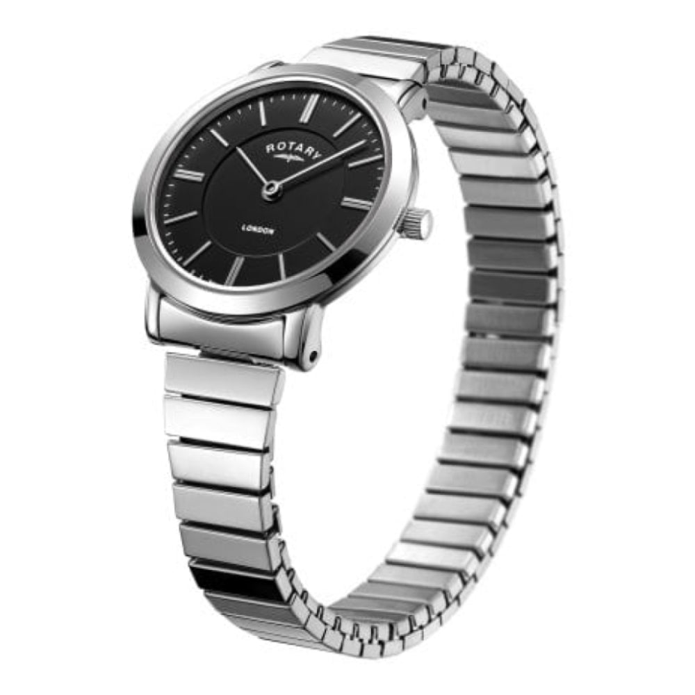 Rotary Stainless Steel London Ladies Watch