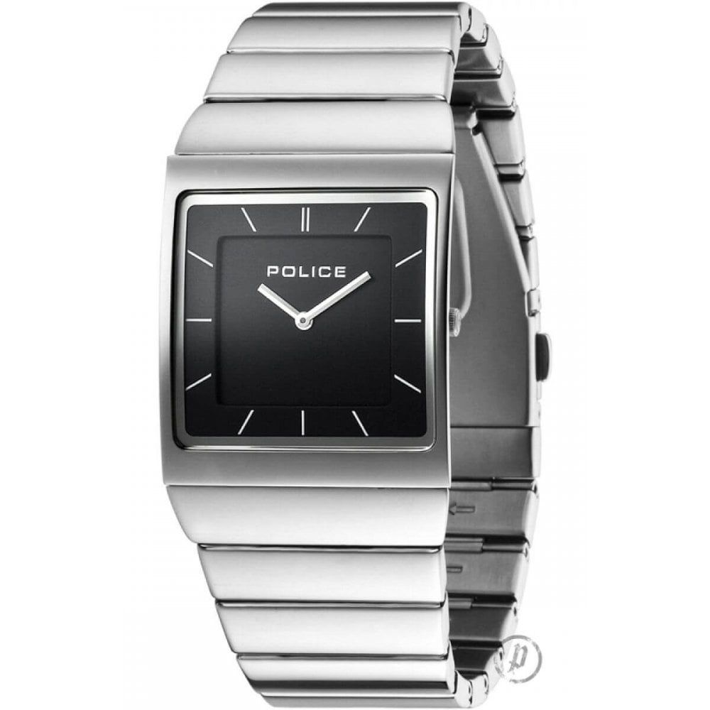 Stainless Steel Black Dial With Bracelet Strap SKYLINE-M Gents Watch