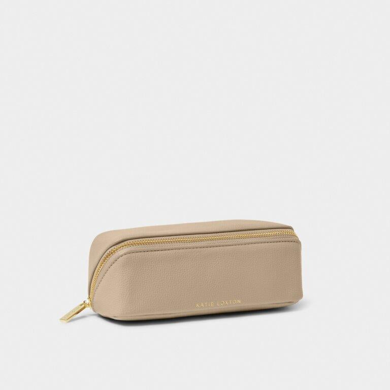 Small Make Up Bag - Light Taupe