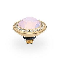 TONDO Deluxe (G/P) 9mm Rose Opal Ring Top