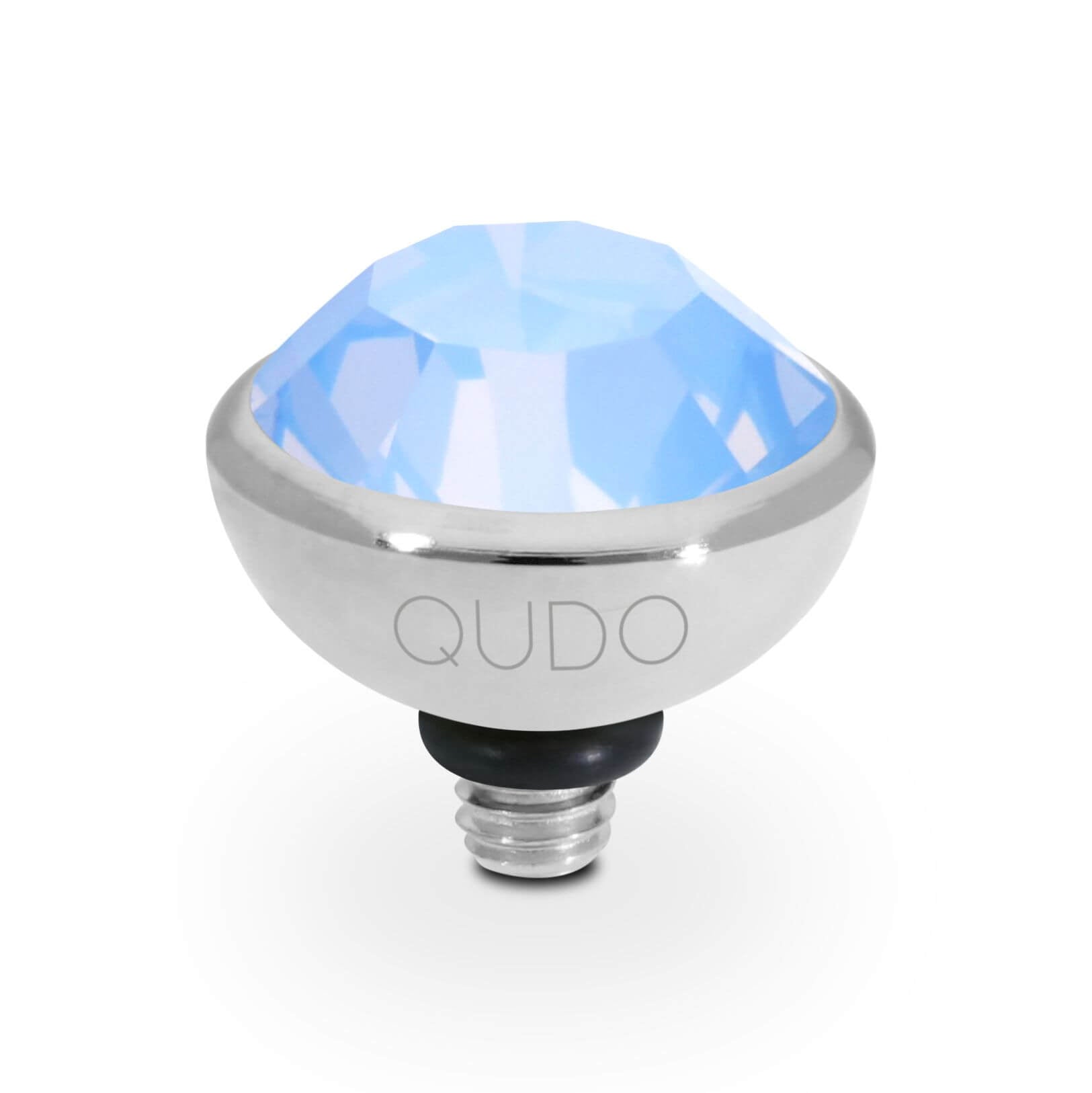 BOTTONE (S/P) 10mm Light Sapphire Ring Top