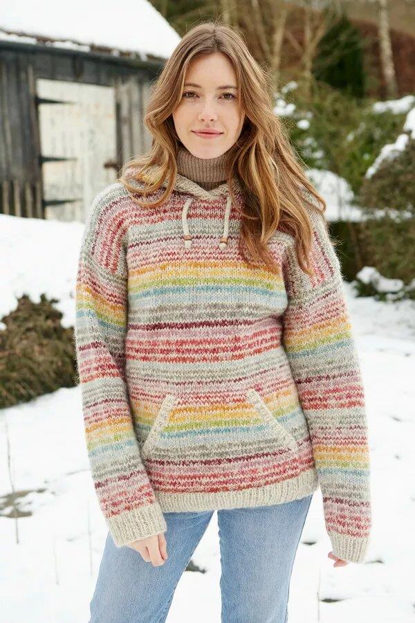Langtang Hoody Multicolour
