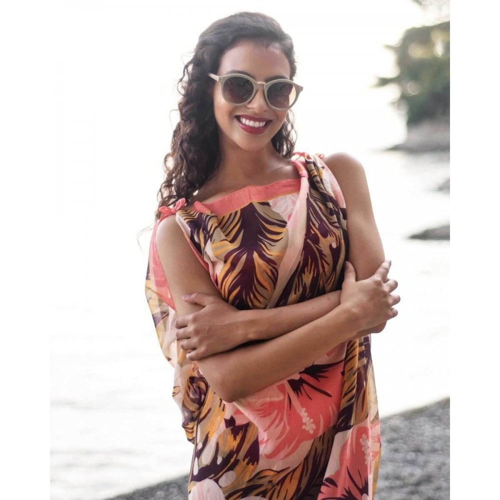 Hibiscus Sarong Pink Mix