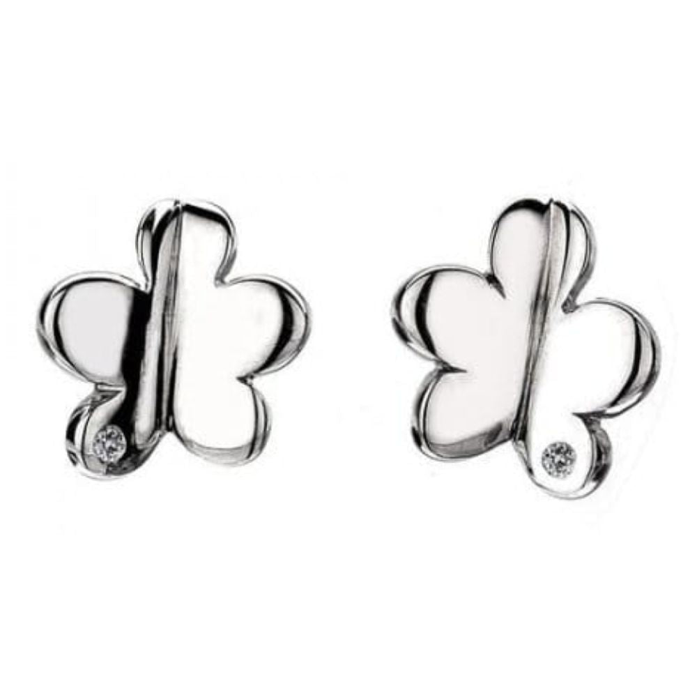 Ladies Legacy Echo Flower Stud Earrings