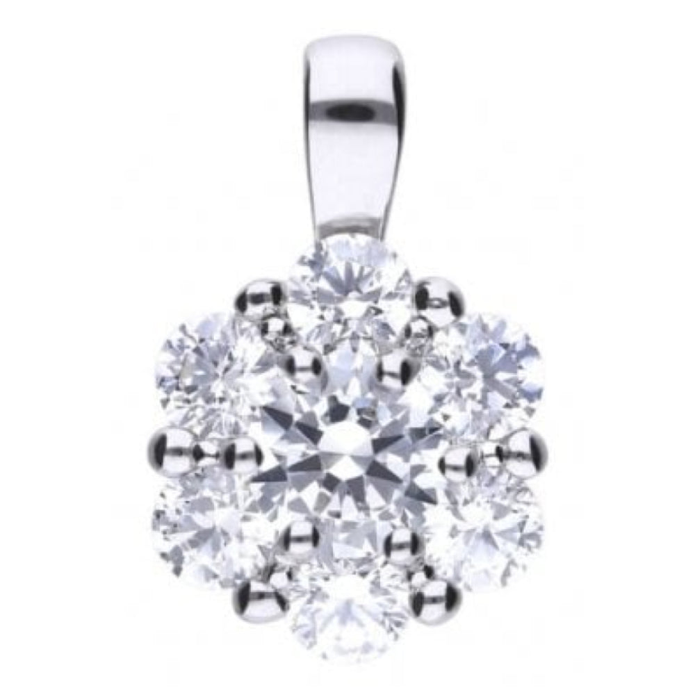 Floral Shape Pendant Necklace