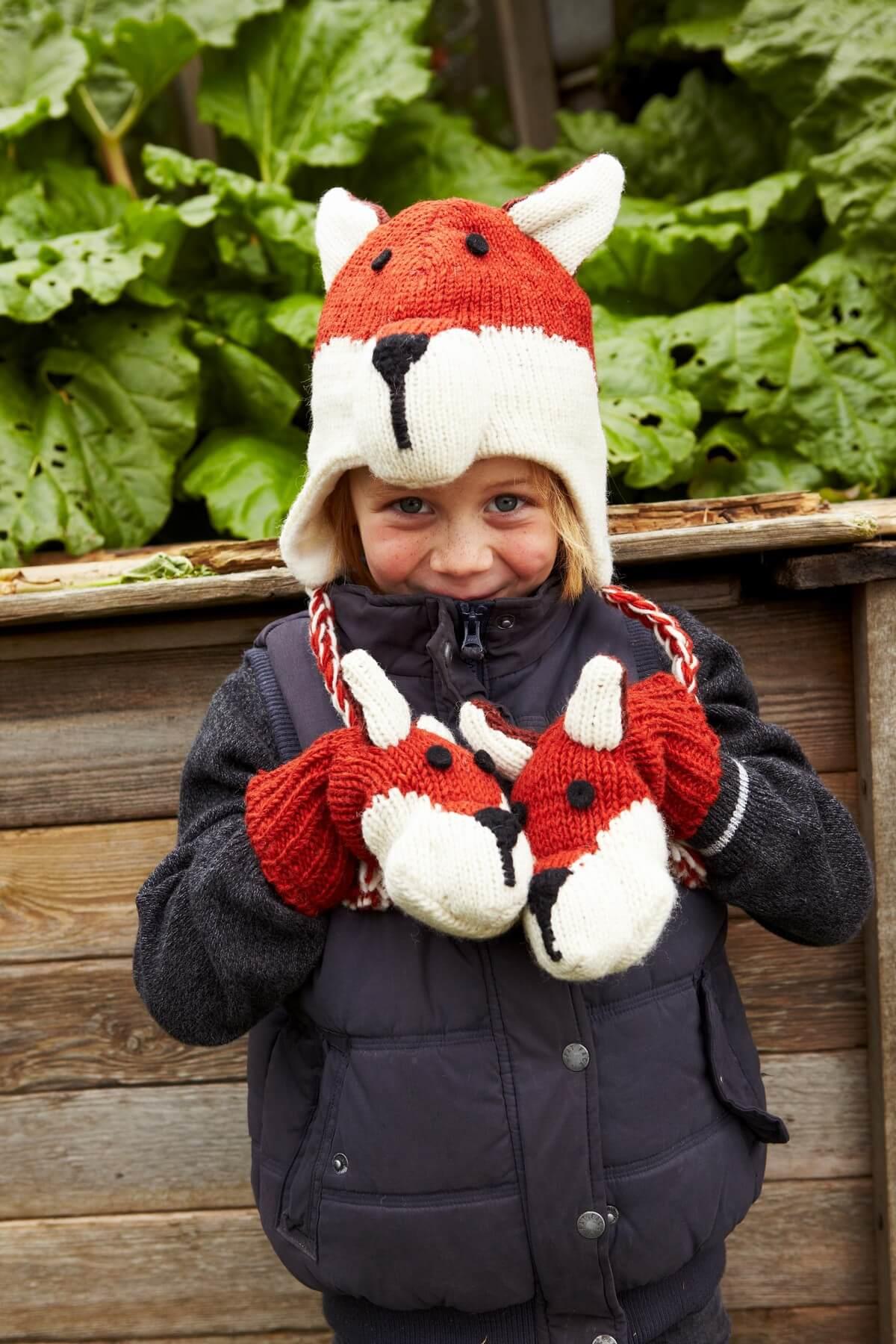 Kids Animal Hat Fox