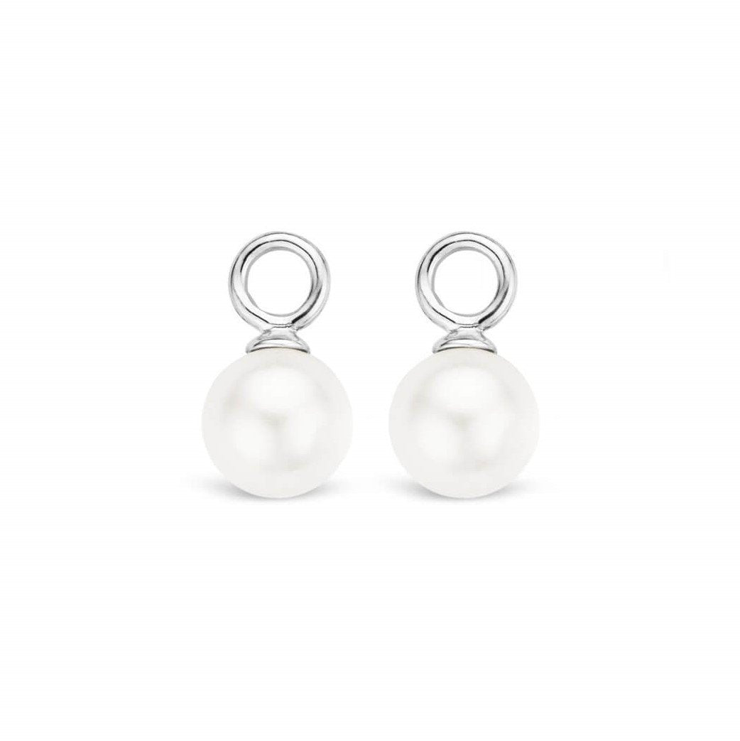 Pearl Silver Ear Charm