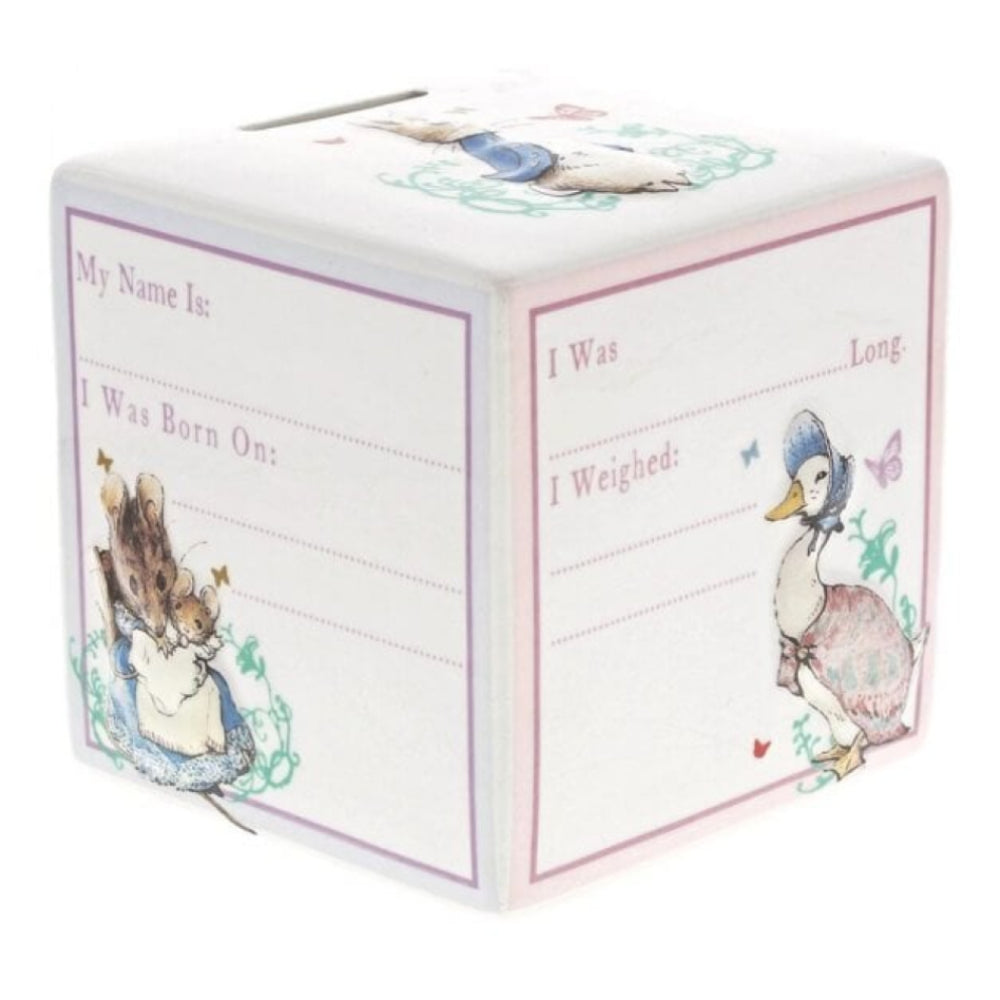 Peter Rabbit New Baby Money Bank