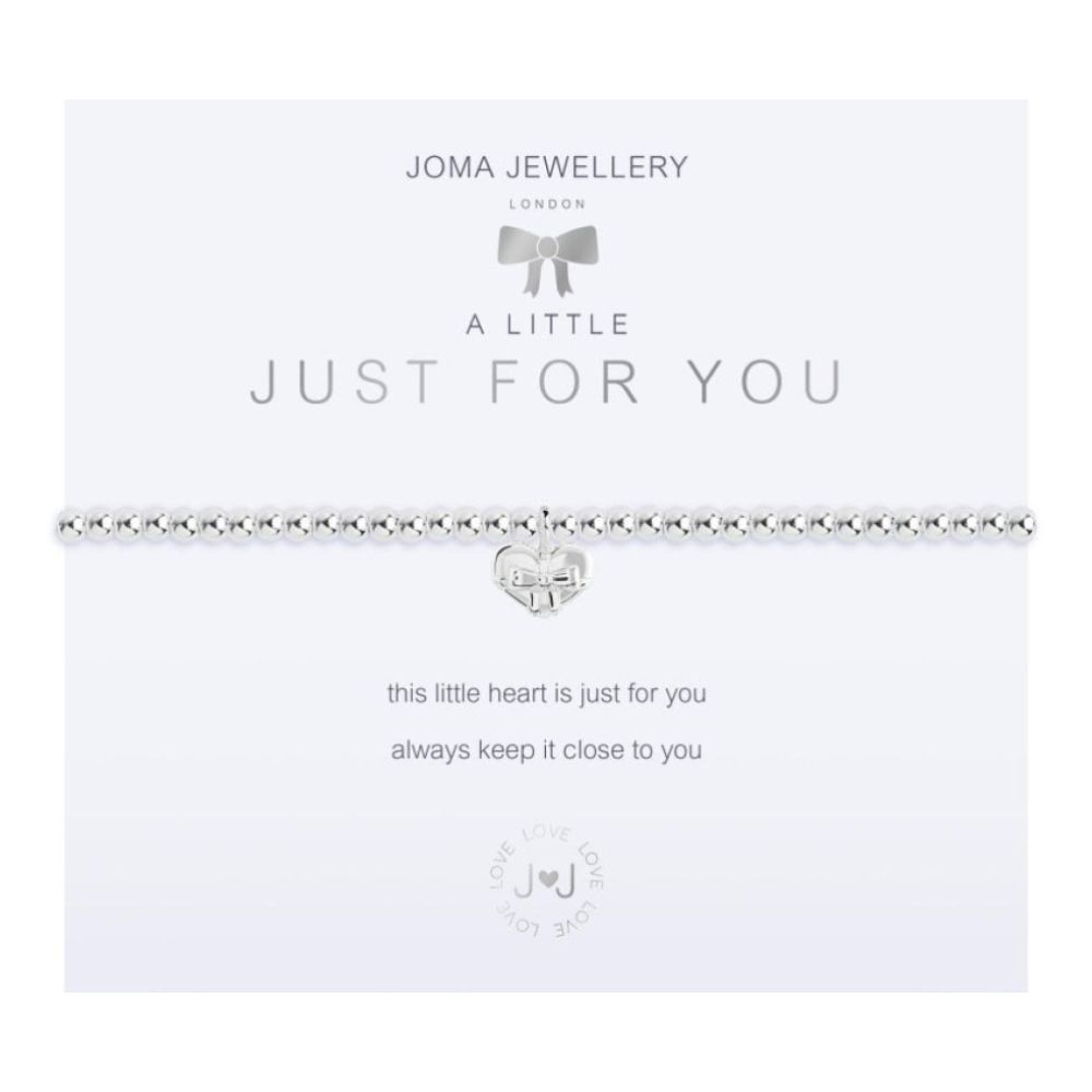 A Little | Just For You | Silver | Bracelet | 17.5cm Stretch
