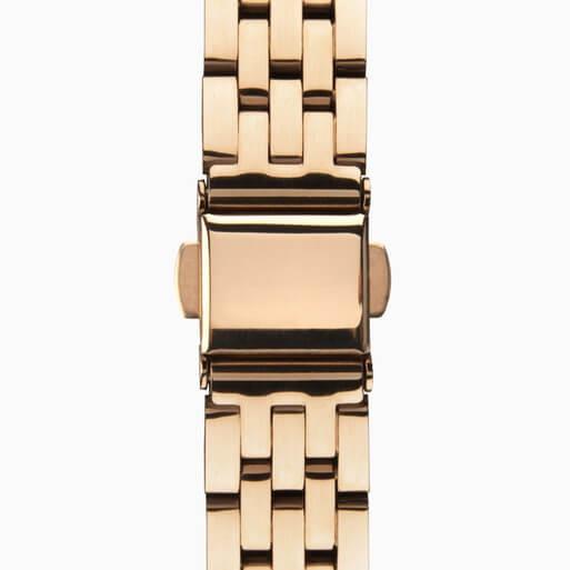 Rose Gold Case With Grey Dial & Rose Gold Tone Bracelet Ladies Watch
