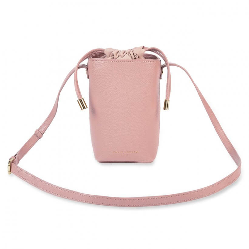 Cece Drawstring Crossbody Bag | Pink