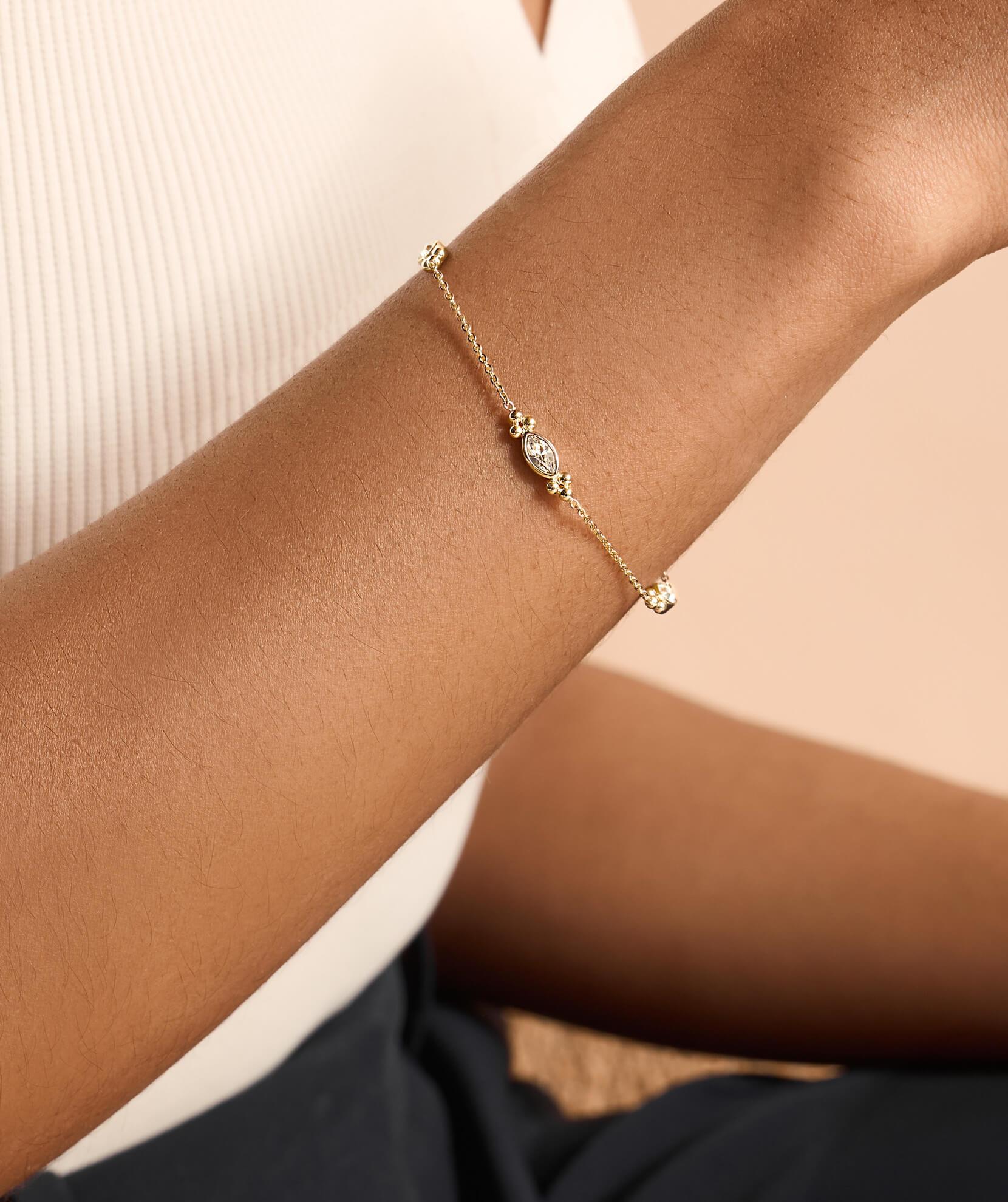 Classic Dainty Gold Plated Ladies Bracelet