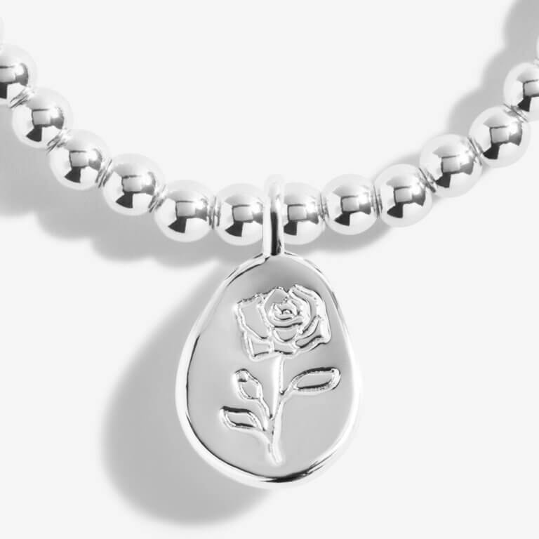Birthflower A Little June Rose Bracelet