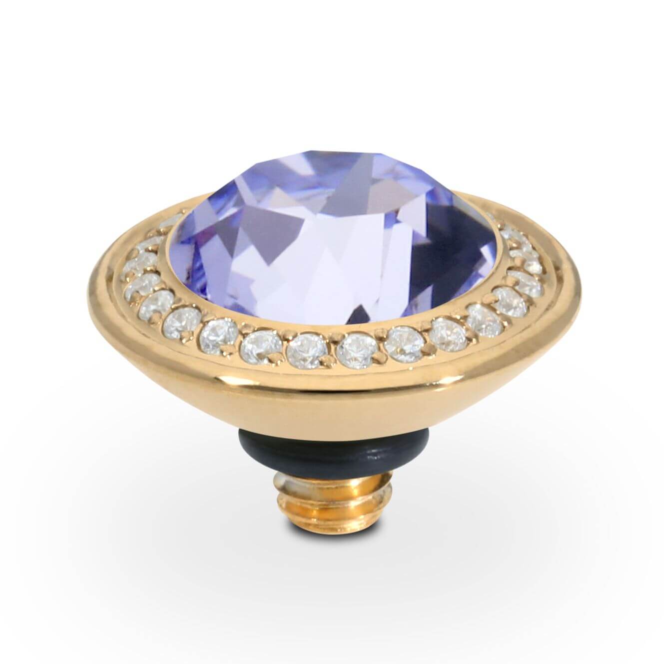 TONDO Deluxe (G/P) 9mm Provence Lavender Ring Top