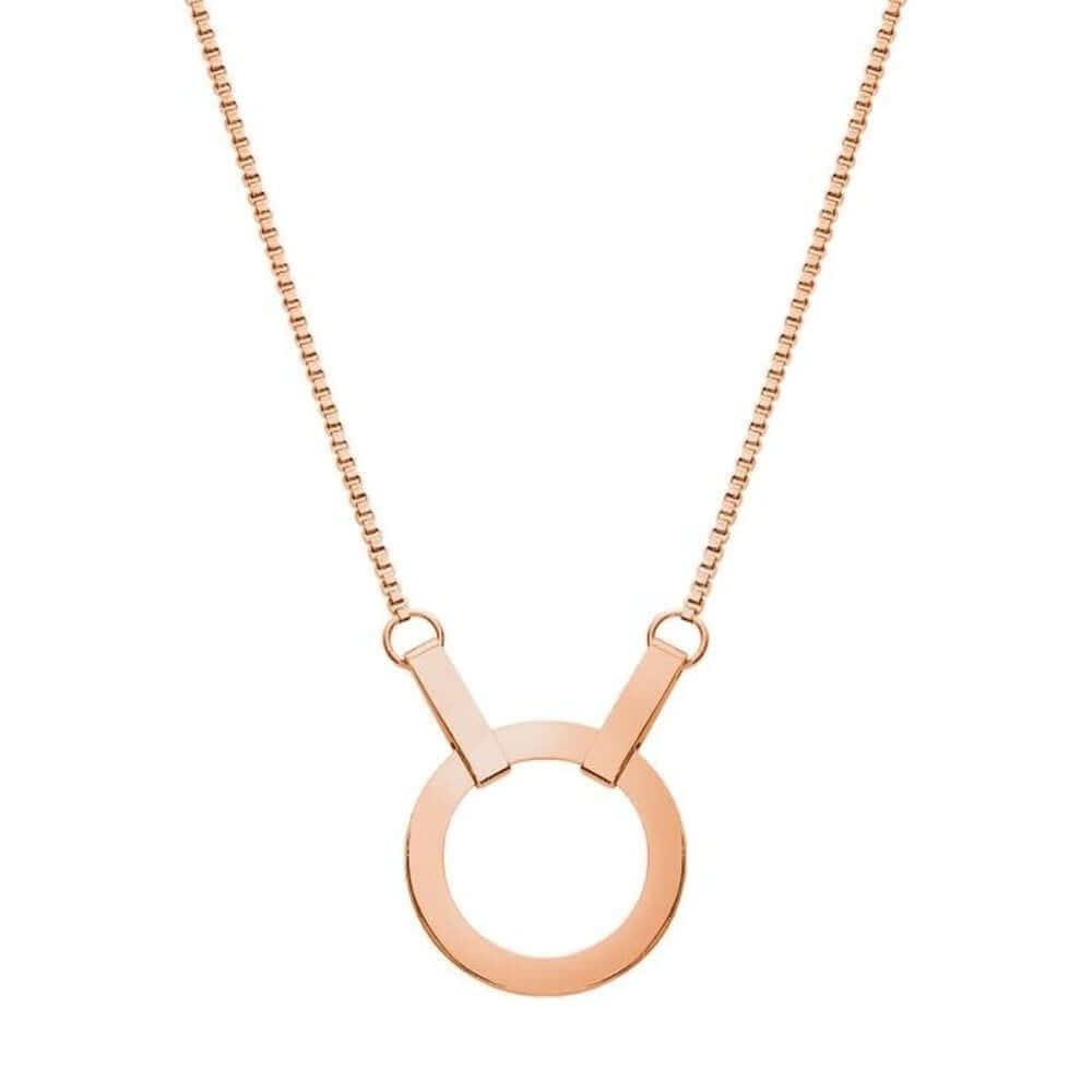 Kali Necklace Short Rose Gold