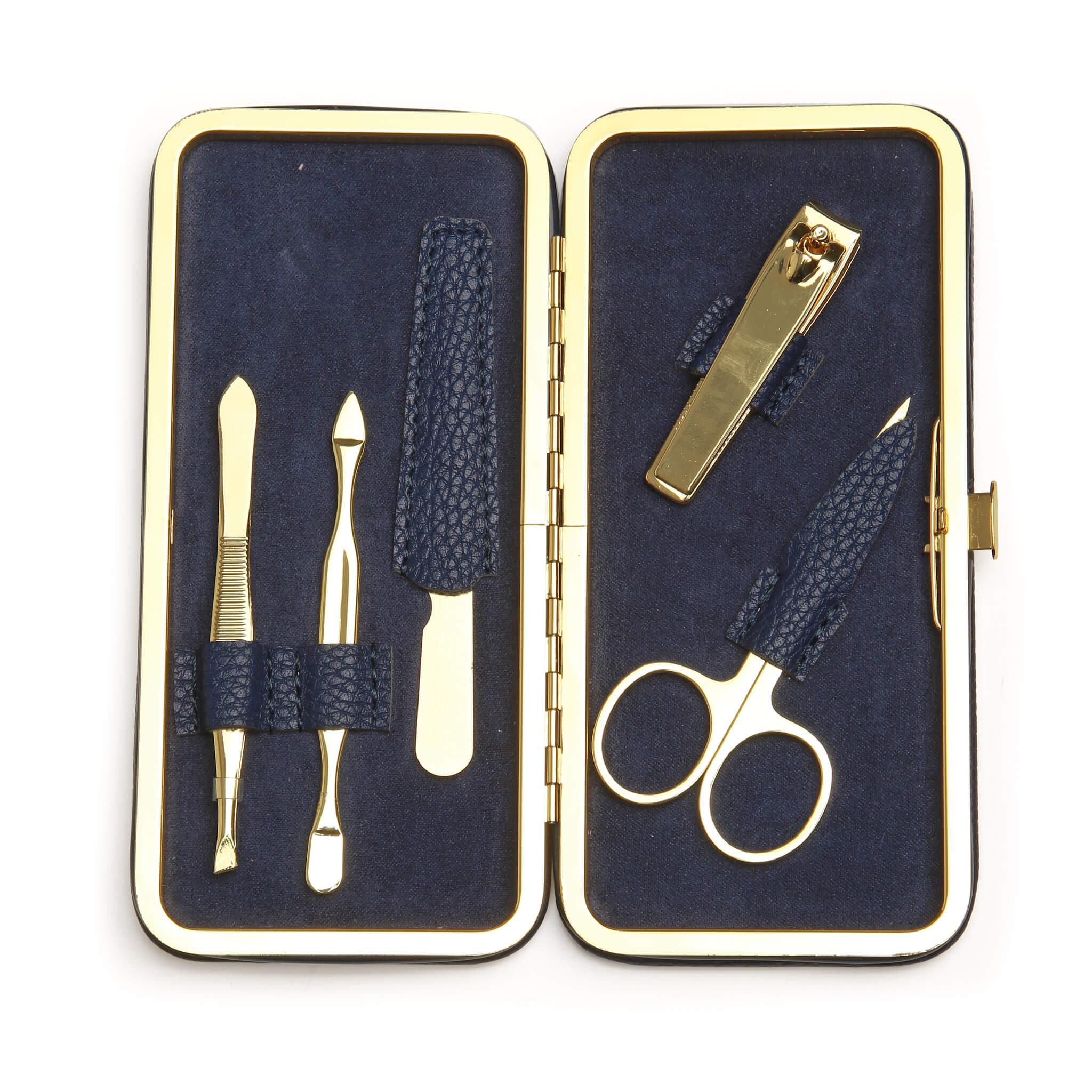 5pc Manicure Set In Navy