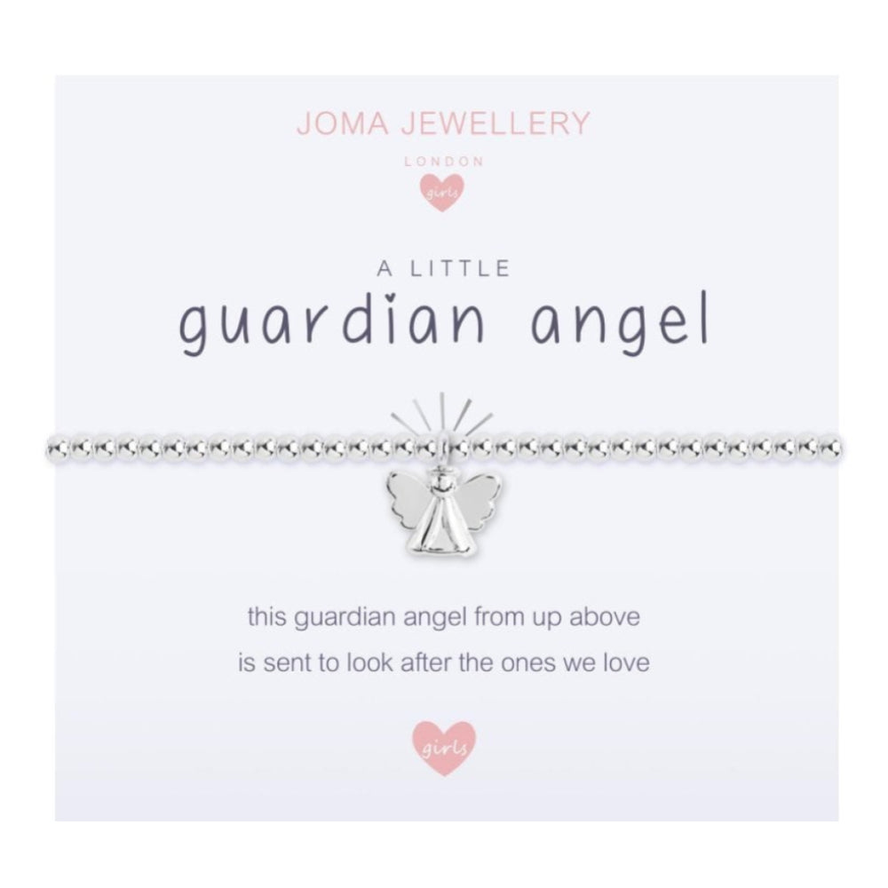 A Little - Guardian Angel - White Bracelet