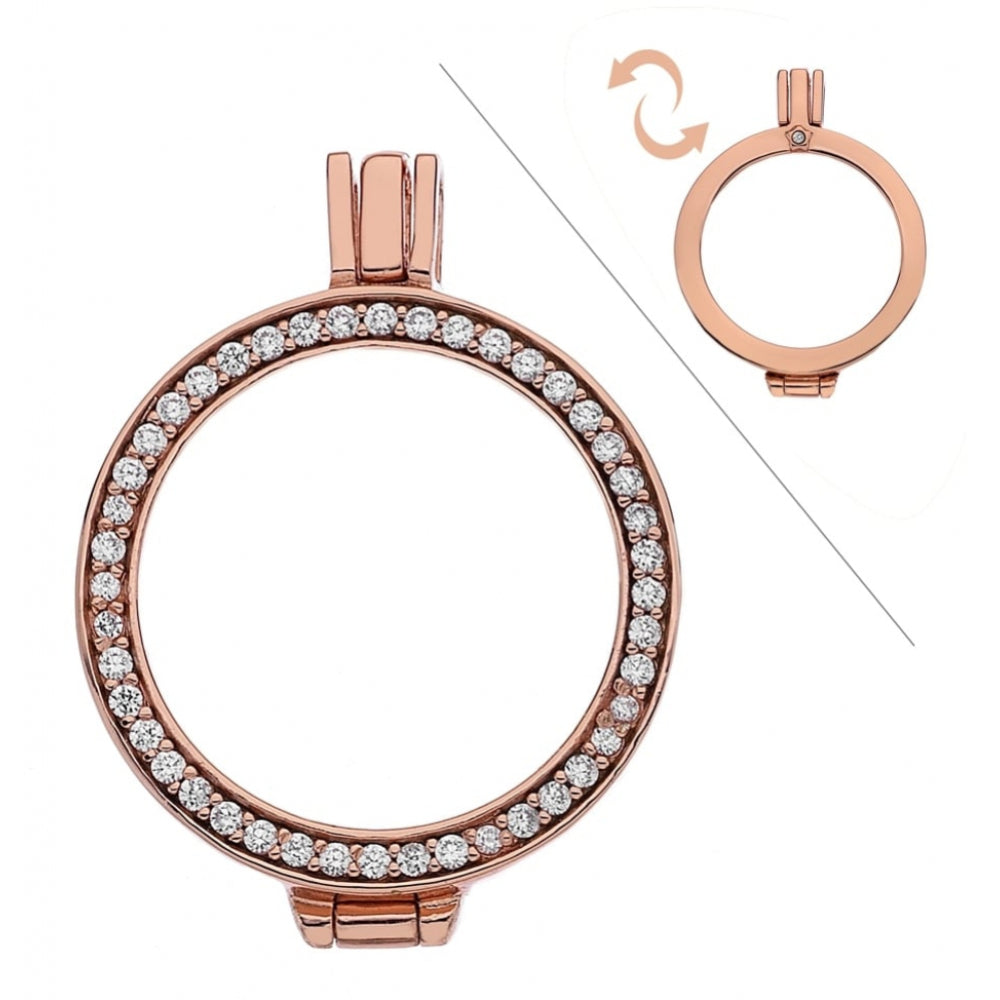 Reversible 25mm Rose Gold Plated Keeper